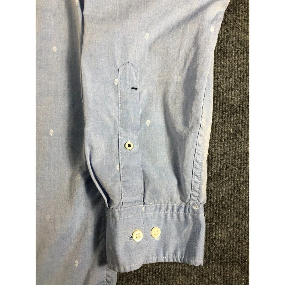 BANANA REPUBLIC Camden‎ Fit Shirt Men's XL Custom 078 Wash Short Sleeve Button